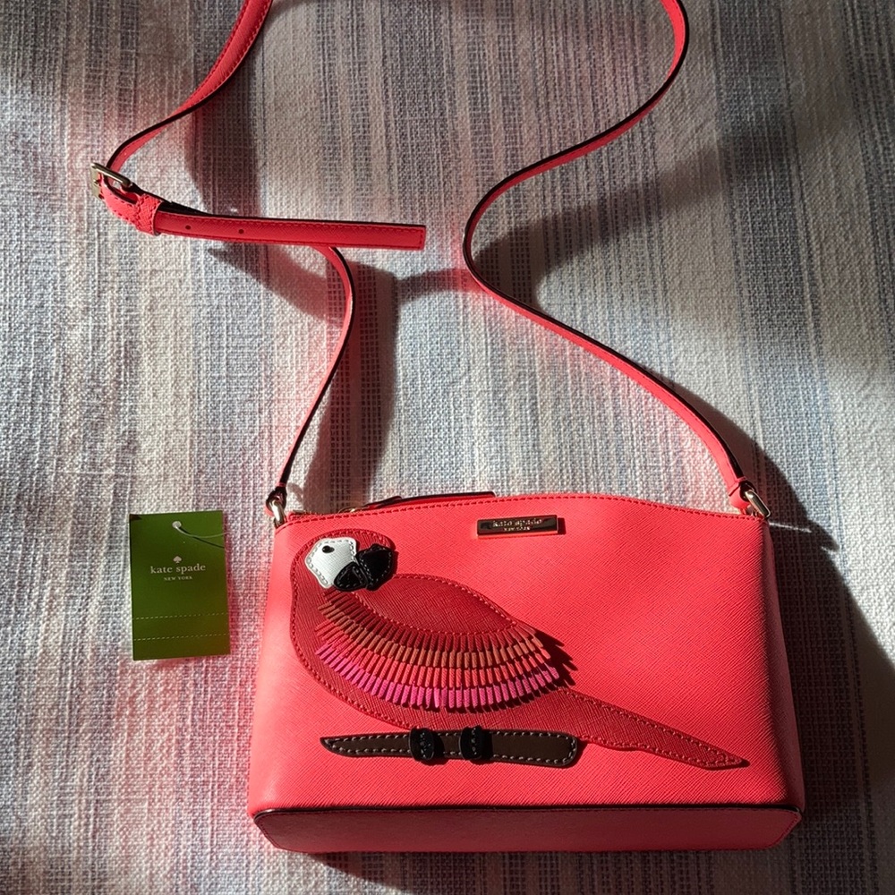 Final Price Kate Spade Rare Parrot Millie Crossbody NWT